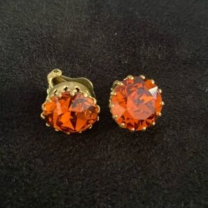 Vintage clip-on earrings